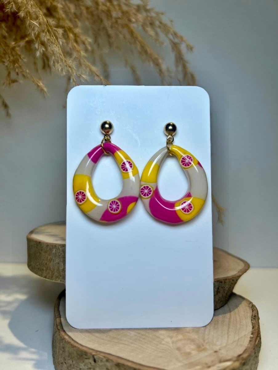 Boucles d’oreilles Bulle Acidulée